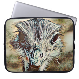 Funda Para Portátil avestruz de toony