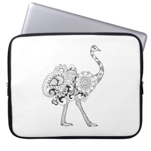 Funda Para Portátil Avestruz inspirada