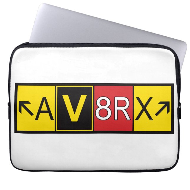 Funda Para Portátil Aviatrix - AV8RX - (Frente)