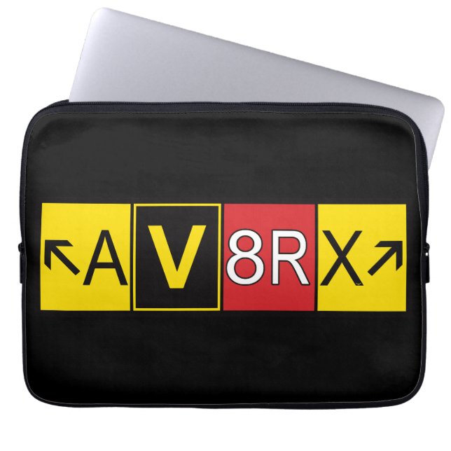 Funda Para Portátil Aviatrix - AV8RX - (Frente)