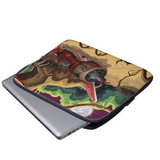 Funda Para Portátil Avión de combate de la guerra mundial caído