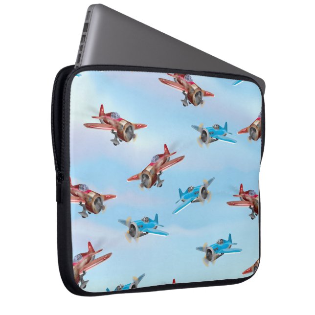 Funda Para Portátil Aviones de Juguete (Anverso derecho)