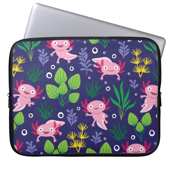 Funda Para Portátil Axolotl (Frente)