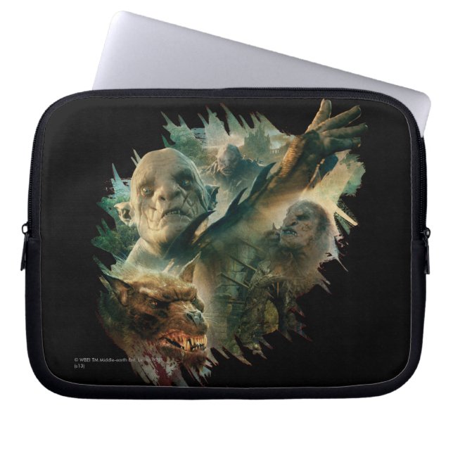 Funda Para Portátil Azog, Narzug y Bolg Graphic (Frente)