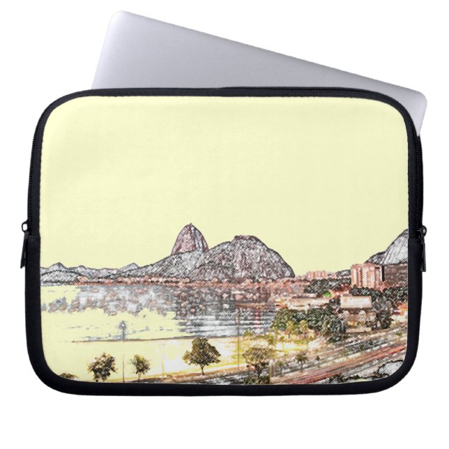 Funda Para Portátil Azúcar Río (Frente)