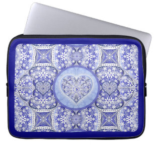 Funda Para Portátil Azul cerámico de Grecia