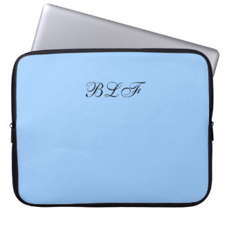 FUNDA PARA PORTÁTIL AZUL ELEGANTE DEL ORDENADOR PORTÁTIL SLEEVE-SOLID