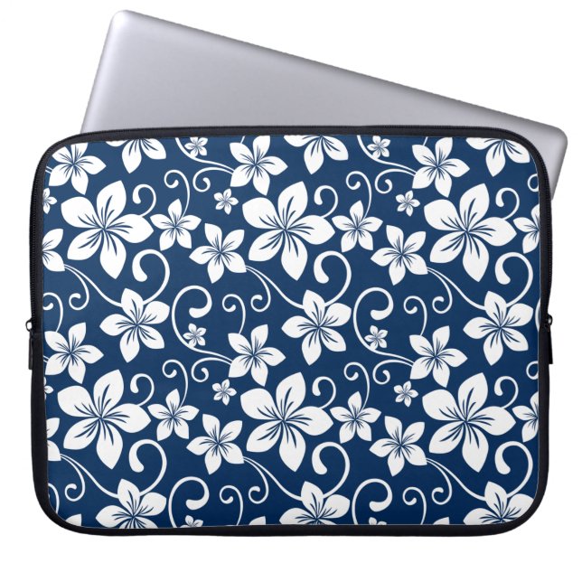 FUNDA PARA PORTÁTIL AZUL HAWAII (EN NAVY) (Frente)