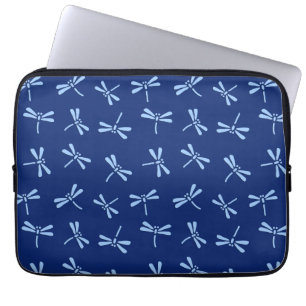 Funda Para Portátil Azul japonés del modelo, del cobalto y de cielo de