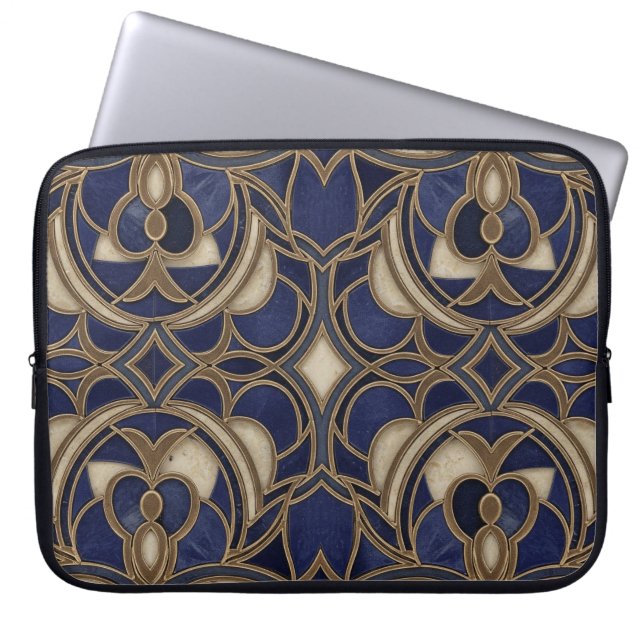 Funda Para Portátil azul real (Frente)