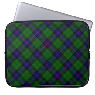 Funda Para Portátil Azulejos armenios azules y verdes