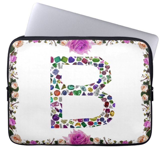 Funda Para Portátil B Gemstone inicial (Frente)