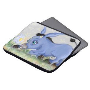 Funda Para Portátil Baby Donkey y Daisy Laptop Sleeve Regalo