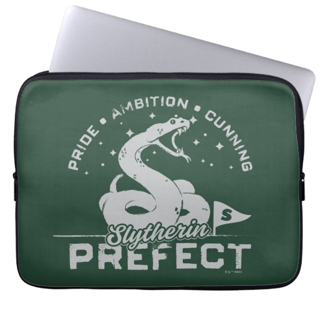 Funda Para Portátil Badge Prefecto SLYTHERIN™ (Frente)