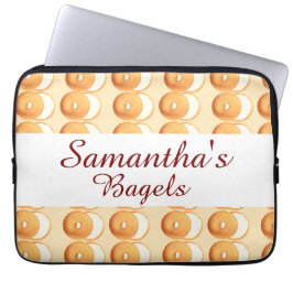 Funda Para Portátil Bagels y nata