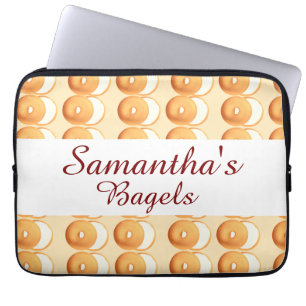 Funda Para Portátil Bagels y nata