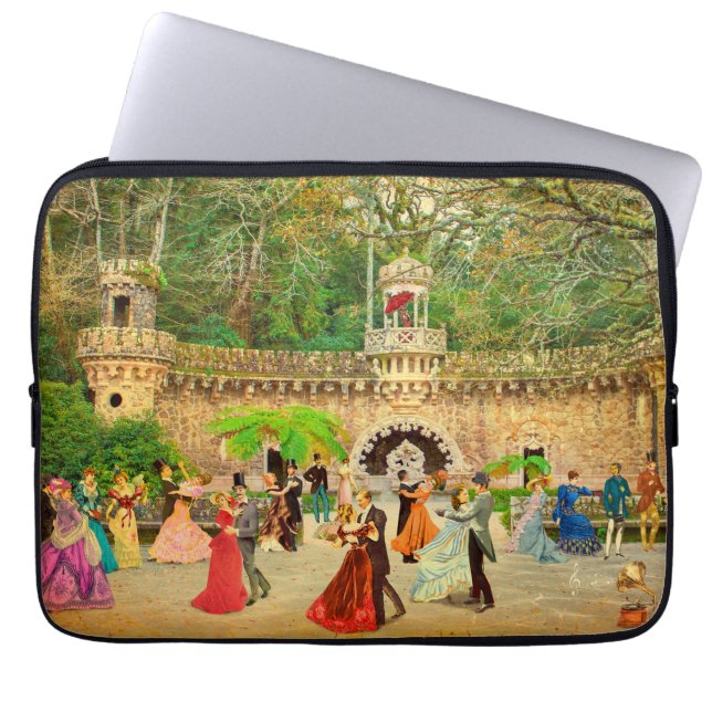 Funda Para Portátil Bailando vals en la Quinta (Frente)