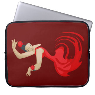Funda Para Portátil Bailarín de flamenco gitano