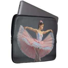 Funda Para Portátil Bailarina desplegando su tutu