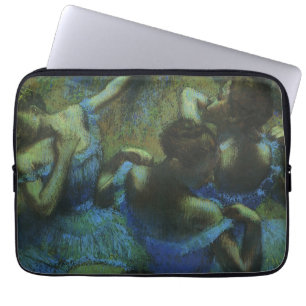 Funda Para Portátil Bailarinas azules de Edgar Degas, Impresionismo an