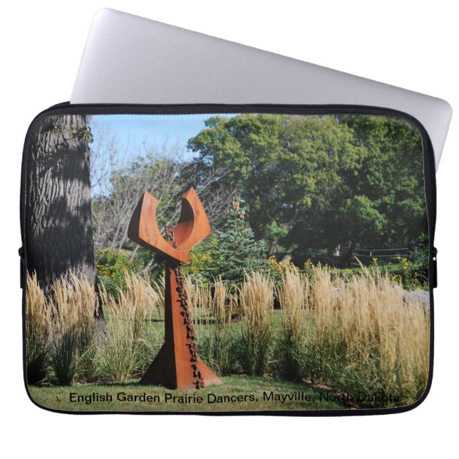 Funda Para Portátil Bailarines de la pradera en Mayville, Dakota del (Frente)