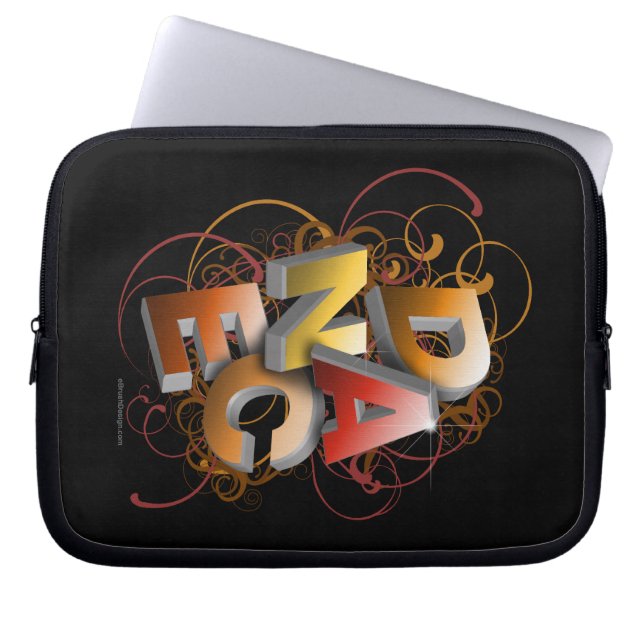 Funda Para Portátil Baile 3D (otoño) (Frente)