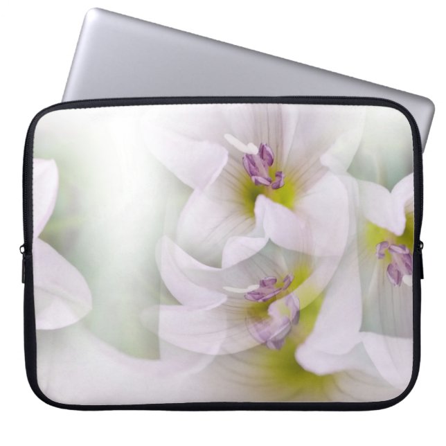 Funda Para Portátil baile de flores (Frente)