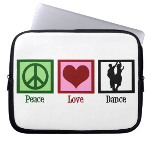 Funda Para Portátil Baile del amor de la paz