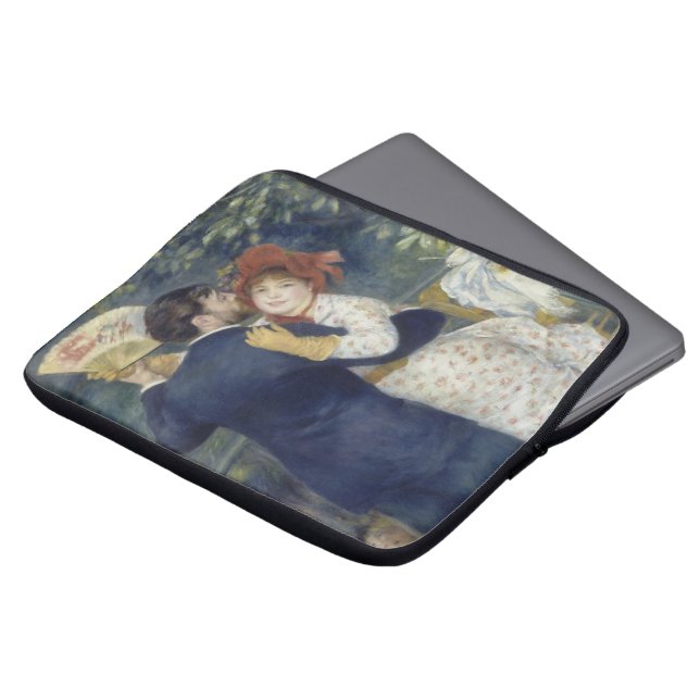 Funda Para Portátil Baile rural de Pierre Renoir, Bella Artes de la ép (Superior anverso)