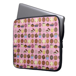 Funda Para Portátil Bake Sale Treats Cupcake Cookie Pie Brownie Donut