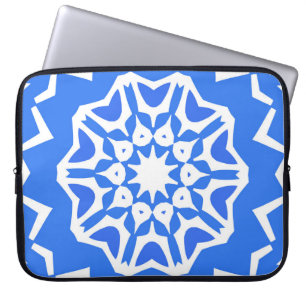 Funda Para Portátil Baldosas de cerámica azulejo portugal. Viñeta sin