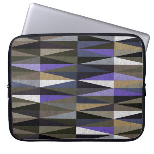 Funda Para Portátil Baldosas de diamante coloridas en el suelo, de alt