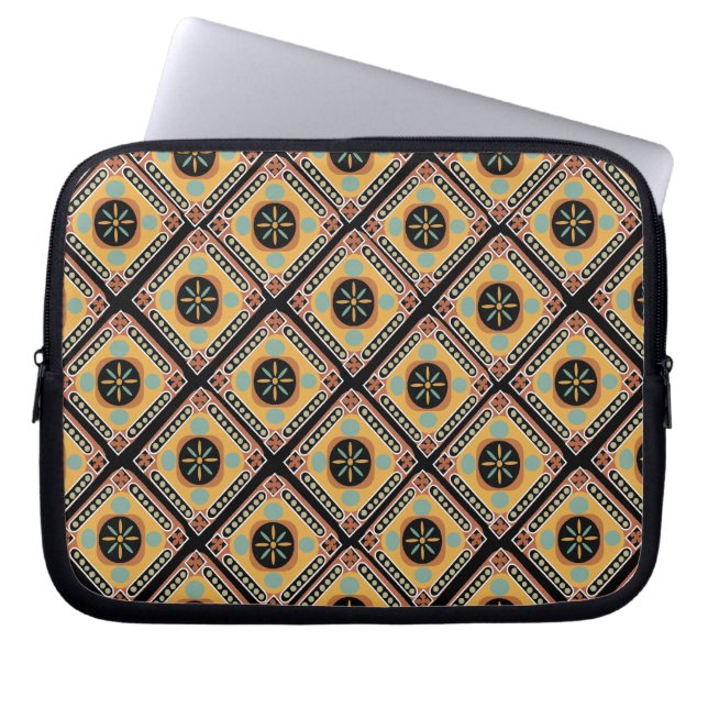 Funda Para Portátil Baldosas de patrones (Frente)