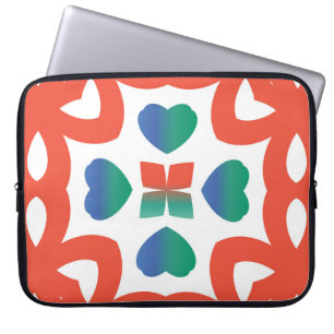 Funda Para Portátil Baldosas ornamentadas antiguas talavera méxico. De