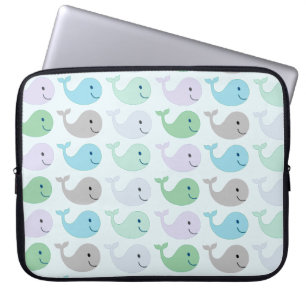 Funda Para Portátil Ballenas lindas