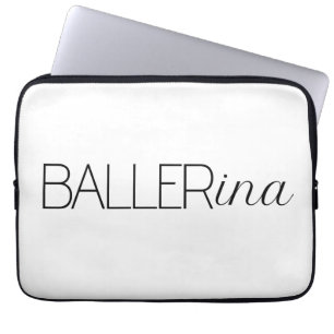 Funda Para Portátil Ballerina "Baller"