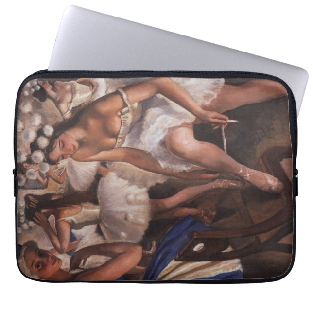 Funda Para Portátil Ballerinas en el Vestido (por Serebriakova) (Frente)