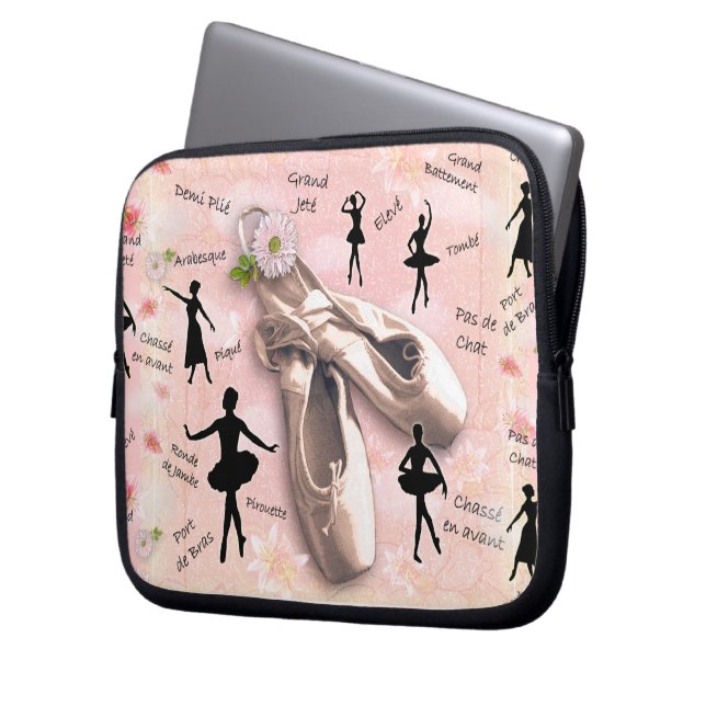 Funda Para Portátil Ballet (Anverso izquierdo)