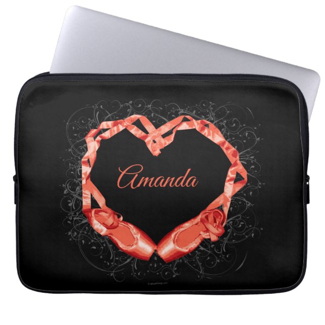 Funda Para Portátil Ballet de amor (personalizado) (Frente)