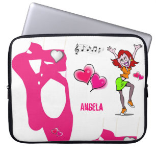 Funda Para Portátil Ballet de manga para portátiles
