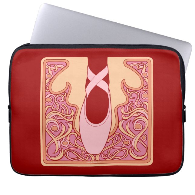 Funda Para Portátil Ballet de Nouveau (Frente)