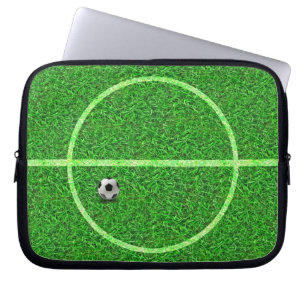 Funda Para Portátil Balón de campo de fútbol de fútbol - Manga para po