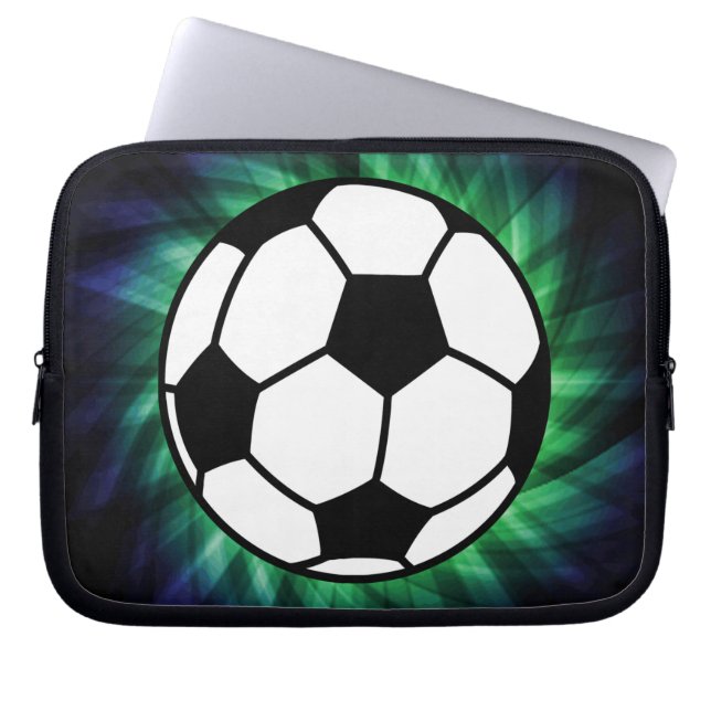 Funda Para Portátil Balón de fútbol (Frente)
