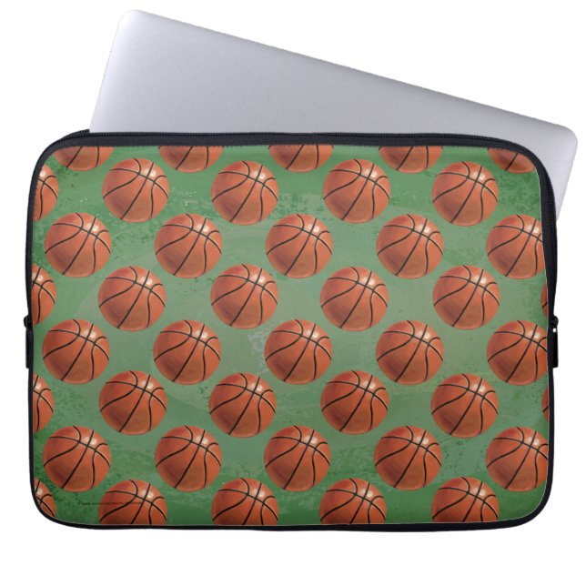 Funda Para Portátil Baloncesto (Frente)