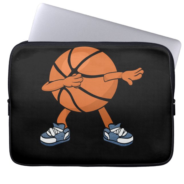 Funda Para Portátil Baloncesto de Dabbing (Frente)