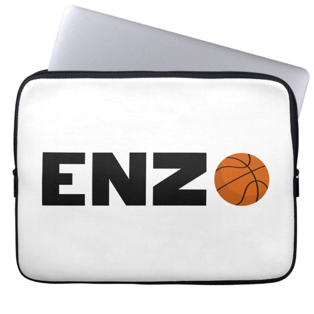 Funda Para Portátil Baloncesto Enzo (Frente)
