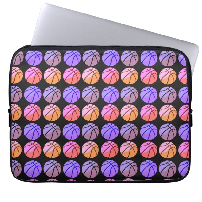 Funda Para Portátil Baloncesto Pop Art (Frente)
