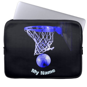Funda Para Portátil Baloncesto Su Nombre