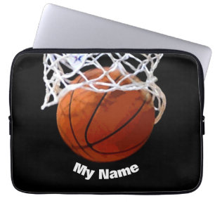 Funda Para Portátil Baloncesto Su Nombre