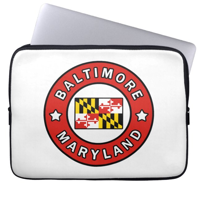 Funda Para Portátil Baltimore Maryland (Frente)